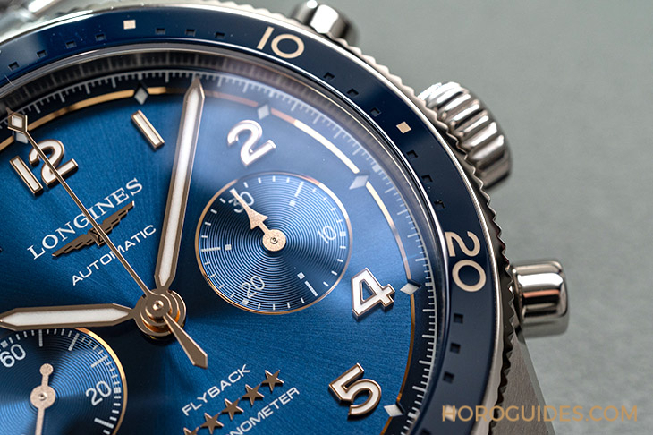 LONGINES - SPIRIT - L3.821.4.93.6 - 它的復古,是為了將歷史帶向未來:浪琴表先行者系列Spirit Flyback