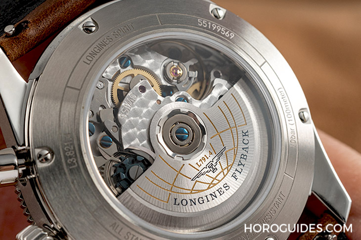 LONGINES - SPIRIT - L3.821.4.93.6 - 它的復古,是為了將歷史帶向未來:浪琴表先行者系列Spirit Flyback