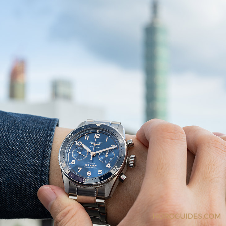LONGINES - SPIRIT - L3.821.4.93.6 - 它的復古,是為了將歷史帶向未來:浪琴表先行者系列Spirit Flyback