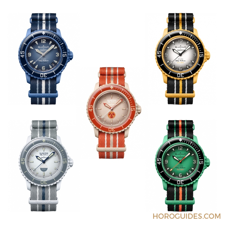 SWATCH - Blancpain X Swatch - SO35A100 -  TOP 100名錶熱搜排行榜：9月重點速報