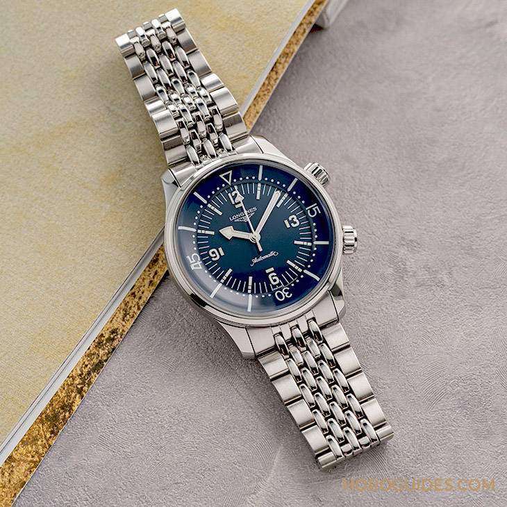 LONGINES - HERITAGE - L3.764.4.90.6 - 獻給OG錶迷的浪漫:浪琴表LONGINES Legend Diver潛水錶39毫米