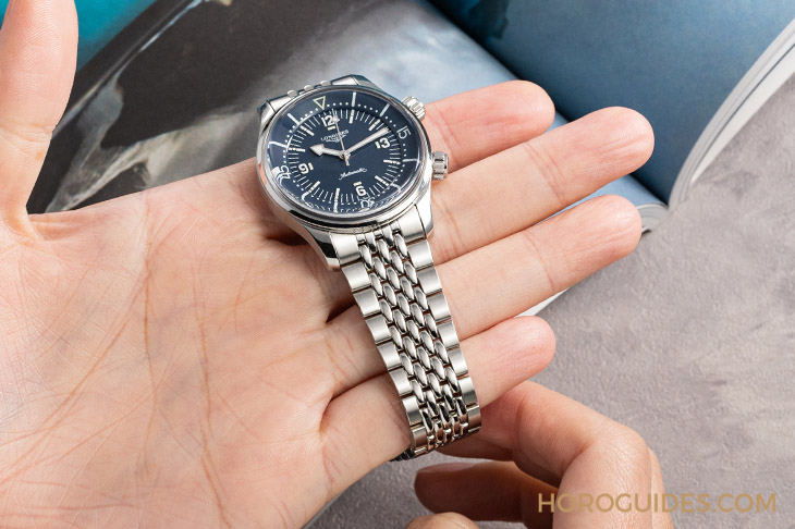 LONGINES - HERITAGE - L3.764.4.90.6 - 獻給OG錶迷的浪漫:浪琴表LONGINES Legend Diver潛水錶39毫米