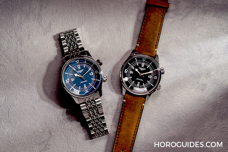 LONGINES - HERITAGE - L3.764.4.90.6 - 獻給OG錶迷的浪漫:浪琴表LONGINES Legend Diver潛水錶39毫米