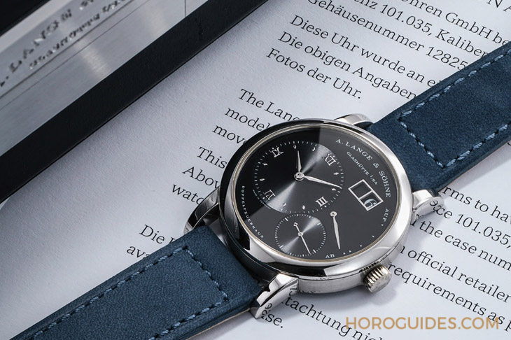 A. LANGE & SÖHNE - LANGE 1 - 191.063 - 朗格Lange 1問世30週年,獻給知音藏家的罕見玫瑰金藍面