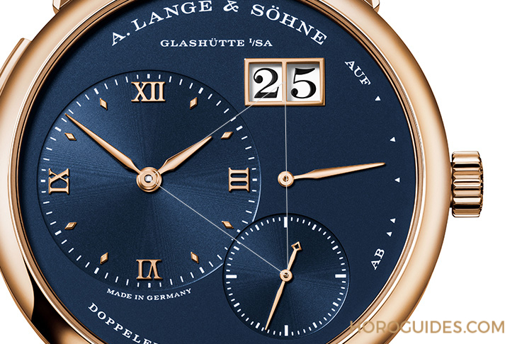A. LANGE & SÖHNE - LANGE 1 - 191.063 - 朗格Lange 1問世30週年,獻給知音藏家的罕見玫瑰金藍面