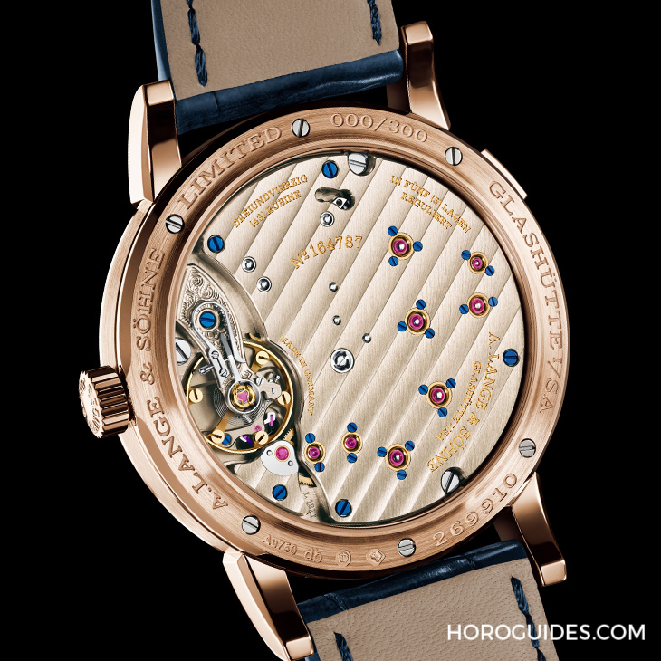A. LANGE & SÖHNE - LANGE 1 - 191.063 - 朗格Lange 1問世30週年,獻給知音藏家的罕見玫瑰金藍面