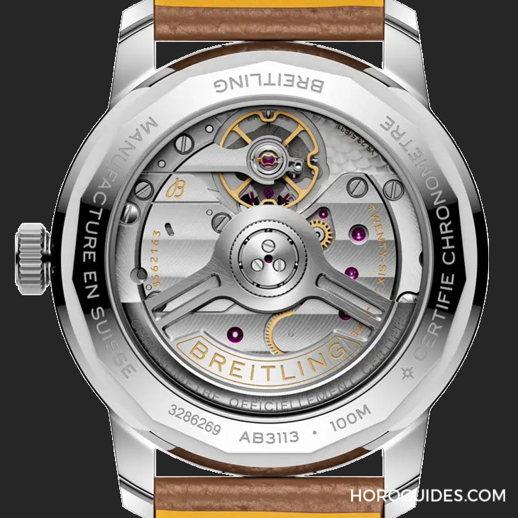 BREITLING - TOP TIME - AB3113281A1X1 - 與Top Time一起追尋自由：BREITLING百年靈B31全新三針腕錶與自製機芯