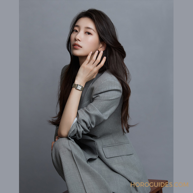 LONGINES - DOLCEVITA - L5.200.5.71.7 - 秀智Suzy與她的LONGINES浪琴表,比時光更閃耀的優雅瞬間