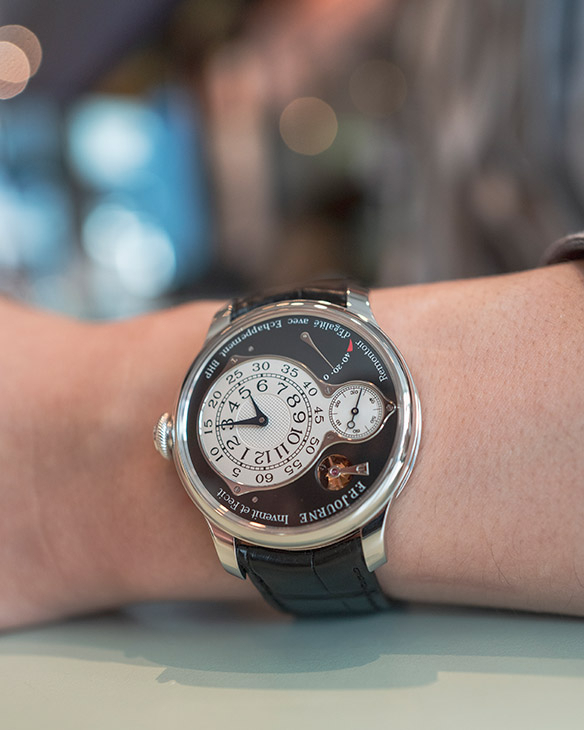 F.P.JOURNE - BLACK LABEL - chronomètre optimum black label - 熱潮過後,藏家Stephen Lin 最愛的新收藏 | HOROGUIDES雜誌Vol. 7 特別企劃