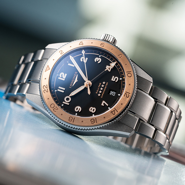 LONGINES - SPIRIT - L3.803.5.53.6 - 百週年特調雙色金,浪琴表Zulu Time 1925誠意滿滿!LONGINES Spirit先行者系列