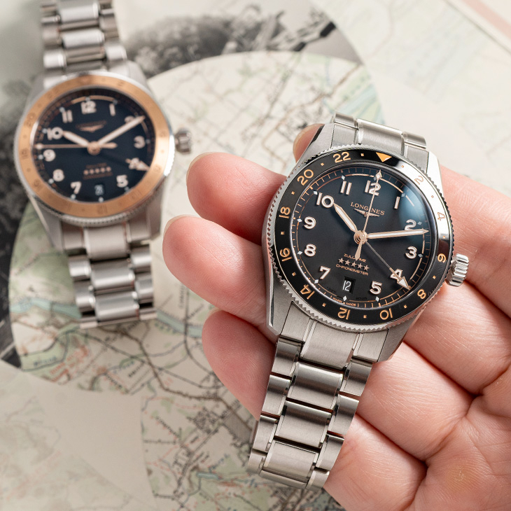 LONGINES - SPIRIT - L3.803.5.53.6 - 百週年特調雙色金,浪琴表Zulu Time 1925誠意滿滿!LONGINES Spirit先行者系列