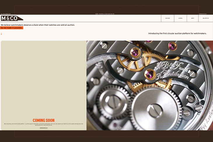 SIMON BRETTE - SIMON BRETTE - (CHRONOMÈTRE ARTISANS ROSE GOLD) - 獨立製錶的公平交易平台誕生?富藝斯前數位總監創立拍賣公司Marteau & Co.