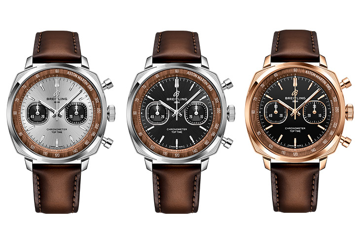 BREITLING - TOP TIME - AB0178121G1X1 - 007傳奇座駕化身腕間時計:BREITLING以Top Time重現Aston Martin DB5經典美學