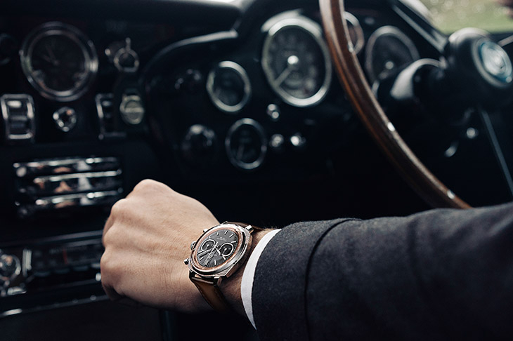 BREITLING - TOP TIME - AB0178121G1X1 - 007傳奇座駕化身腕間時計:BREITLING以Top Time重現Aston Martin DB5經典美學