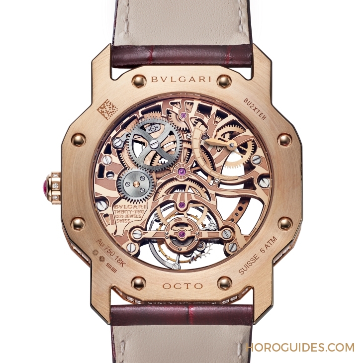 BVLGARI - OCTO - 103748 - 八角之中見飛輪｜BVLGARI Octo Roma系列四款陀飛輪新錶