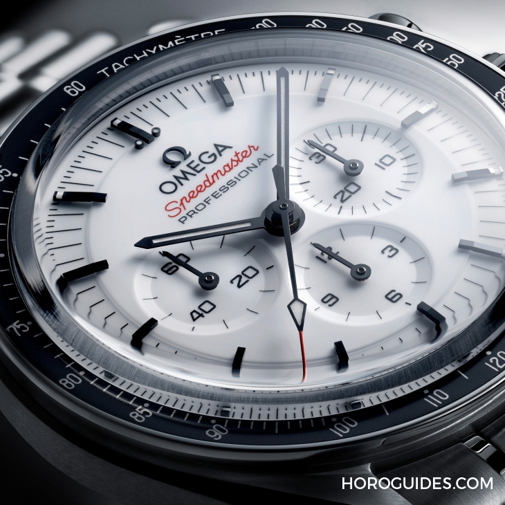 OMEGA - SPEEDMASTER - 310.30.42.50.04.001 - 白面不鏽鋼登月錶終於現身!OMEGA推出全新白色漆面Speedmaster Moonwatch