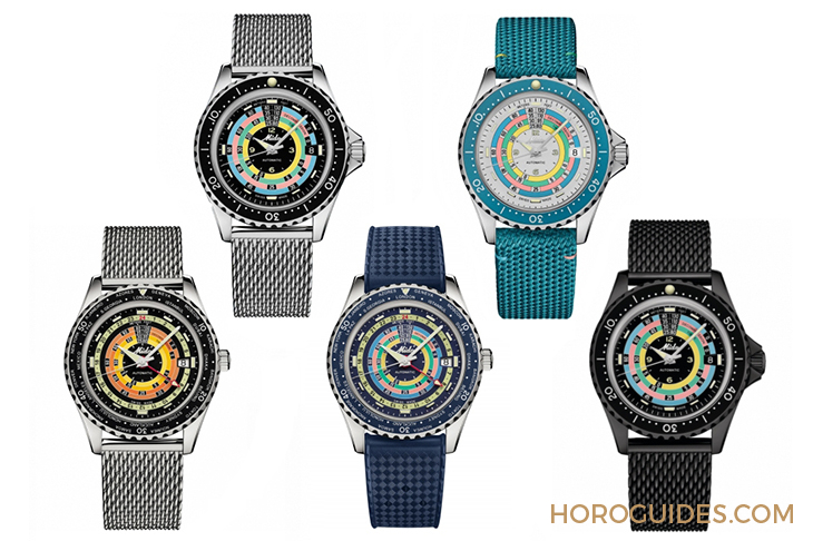 MIDO - OCEAN STAR - M026.807.33.051.00 - 漆黑中的復古「彩虹圈」!MIDO再度推出Ocean Star Decompression Timer 1961復刻限量版