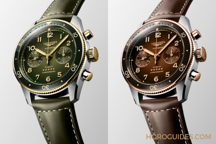 LONGINES - SPIRIT - L3.802.1.53.6 - 浪琴表LONGINES Spirit再掀熱潮！先行者系列Zulu Time鈦金屬與計時碼錶半金新登場