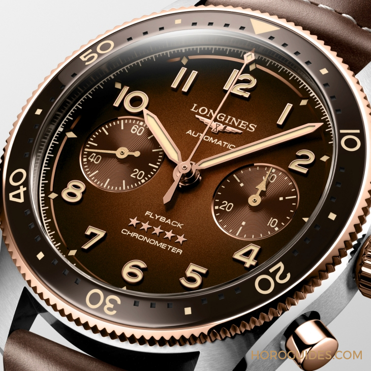LONGINES - SPIRIT - L3.802.1.53.6 - 浪琴表LONGINES Spirit再掀熱潮！先行者系列Zulu Time鈦金屬與計時碼錶半金新登場
