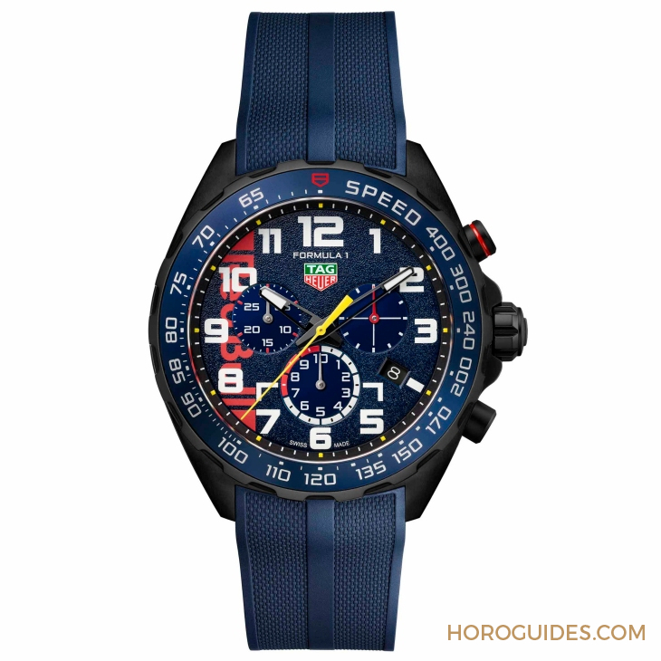 TAG HEUER - FORMULA 1 - CAZ101AZ.FT8090 - 為2025年F1賽事預熱!TAG HEUER推出Formula 1 x 甲骨文紅牛車隊20周年限量版計時碼錶