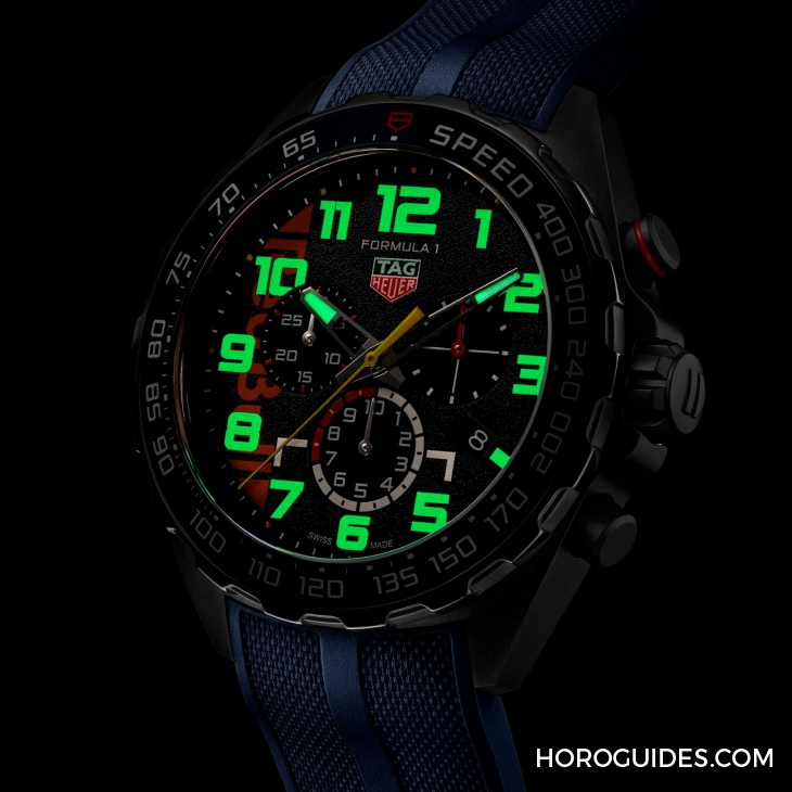 TAG HEUER - FORMULA 1 - CAZ101AZ.FT8090 - 為2025年F1賽事預熱!TAG HEUER推出Formula 1 x 甲骨文紅牛車隊20周年限量版計時碼錶