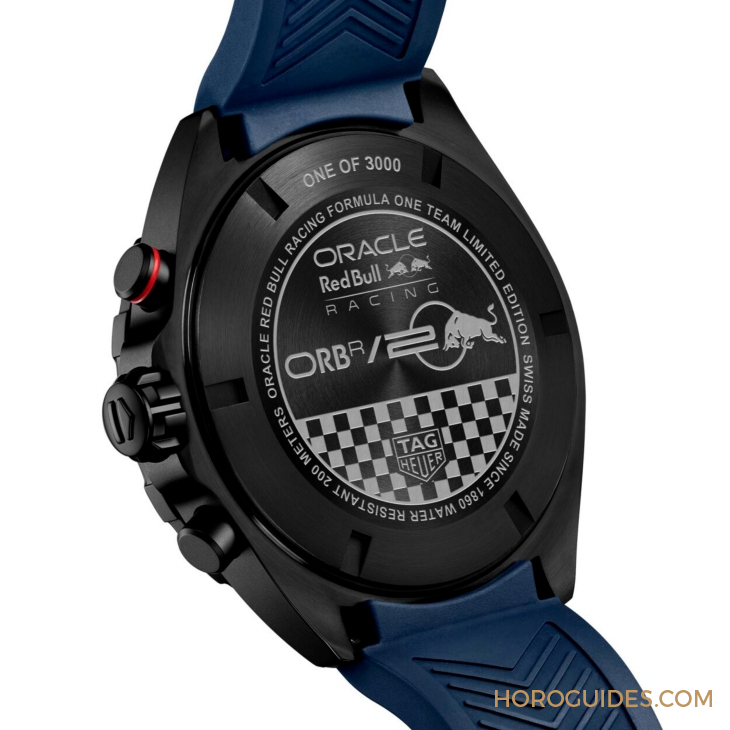 TAG HEUER - FORMULA 1 - CAZ101AZ.FT8090 - 為2025年F1賽事預熱!TAG HEUER推出Formula 1 x 甲骨文紅牛車隊20周年限量版計時碼錶