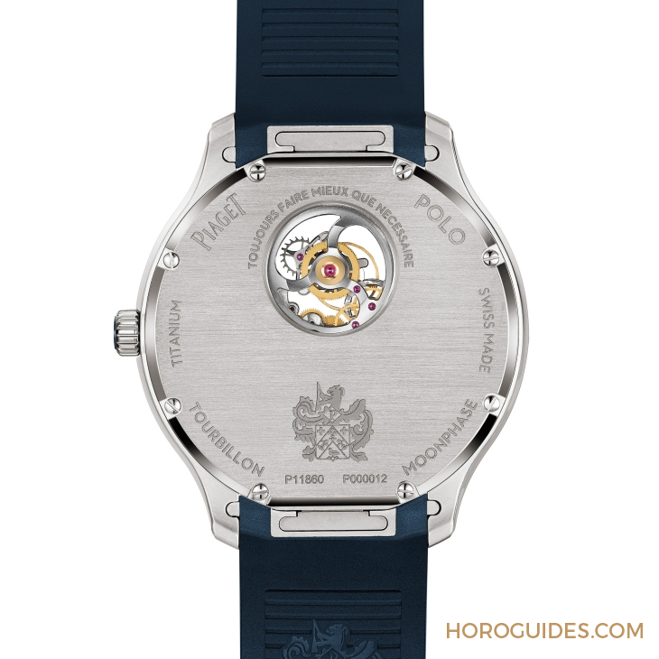 PIAGET - POLO - G0A49080 - 輕質飛輪映明月｜PIAGET Polo飛行陀飛輪月相腕錶全新亮相