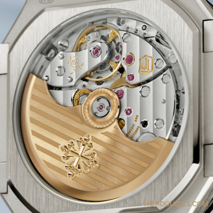 PATEK PHILIPPE - CUBITUS - 7128/1G-001 - Cubitus 40mm中裝尺寸現身!PATEK PHILIPPE Ref. 7128白金藍灰面及玫瑰金啡面款登場