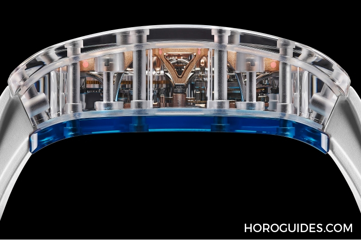 RICHARD MILLE - LIMITED EDITION - RM 75-01 - 漫遊藍寶石水晶海洋!RICHARD MILLE推出三款RM 75-01飛行陀飛輪藍寶石水晶腕錶