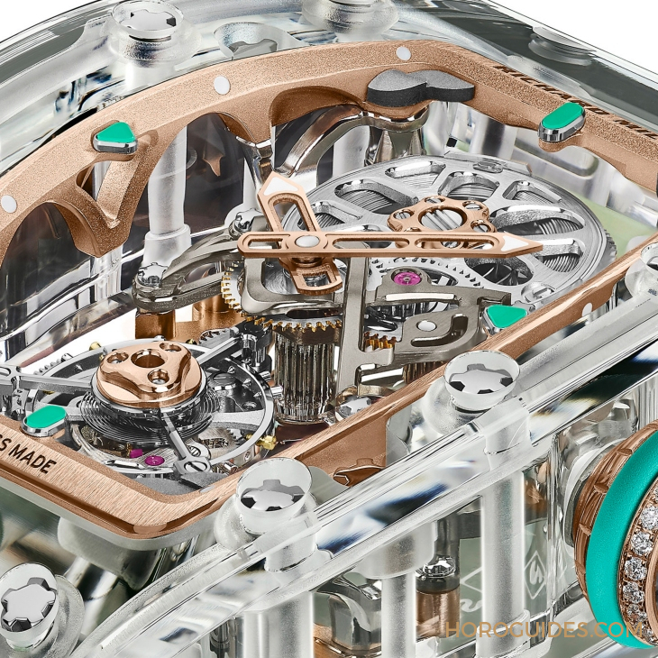 RICHARD MILLE - LIMITED EDITION - RM 75-01 - 漫遊藍寶石水晶海洋!RICHARD MILLE推出三款RM 75-01飛行陀飛輪藍寶石水晶腕錶