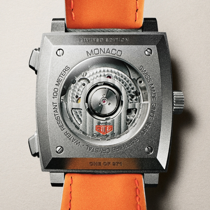 TAG HEUER - MONACO - CBW2185.FC8350 - 嶄新鈦金材質亮相,經典黑白與Gulf藍橙同場現身|TAG HEUER Monaco三款新錶驚艷登場