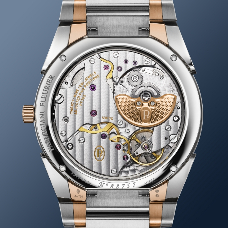 PARMIGIANI FLEURIER - TONDA - PFC914-1020022-100182 - 以石灰藍演繹極簡奢華|PARMIGIANI FLEURIER全新Tonda PF Micro-Rotor No Date雙色腕錶