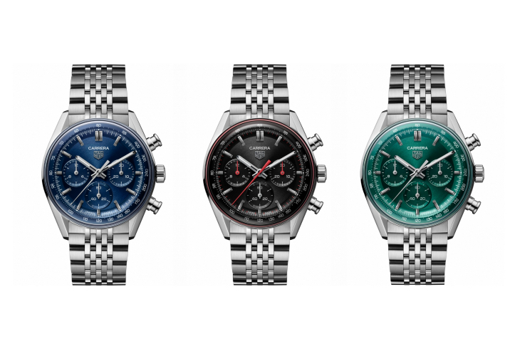 TAG HEUER - CARRERA - CBS2016.EB0430 - 潮汐顯示凱旋歸來、追針計時首現Carrera系列｜TAG HEUER LVMH Watch Week 2026新作一覽