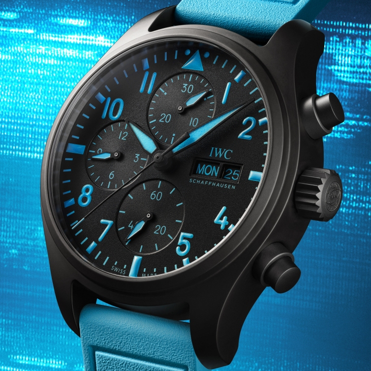 IWC - PILOT - IW389411 - IWC聯手George Russell打造限量飛行員腕錶,致敬F1賽道精神