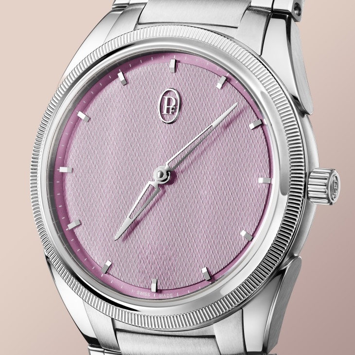 PARMIGIANI FLEURIER - TONDA - PFC804-1020007-100182 - 腕間綻放的礦物玫瑰｜PARMIGIANI FLEURIER Tonda PF Automatic 36mm Alta Rosa新款