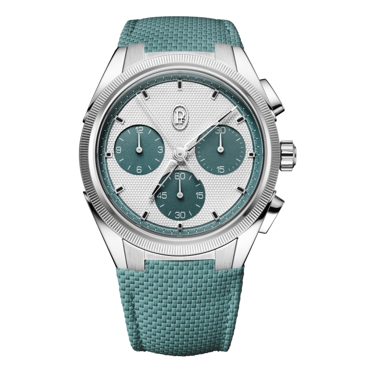 PARMIGIANI FLEURIER - TONDA - PFC931-1020023-400182 - 粼粼碧波，光影交織｜PARMIGIANI FLEURIER Tonda PF Sport計時碼錶「Silver Verzasca」新款