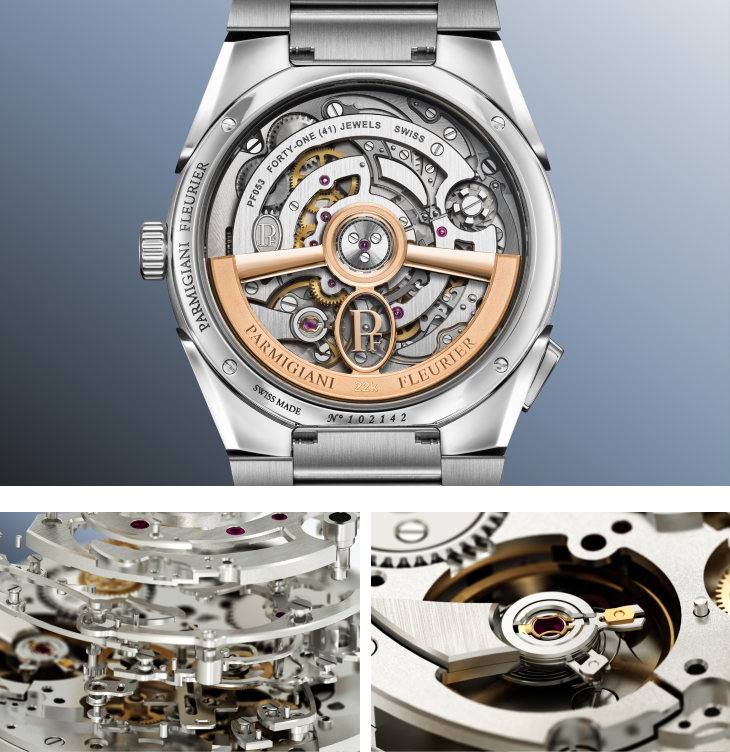 PARMIGIANI FLEURIER - TONDA - PFC908-1020001-100182 - 計時指針隱身術！PARMIGIANI FLEURIER首創Tonda PF單按鈕三離合計時碼錶與精彩新作介紹