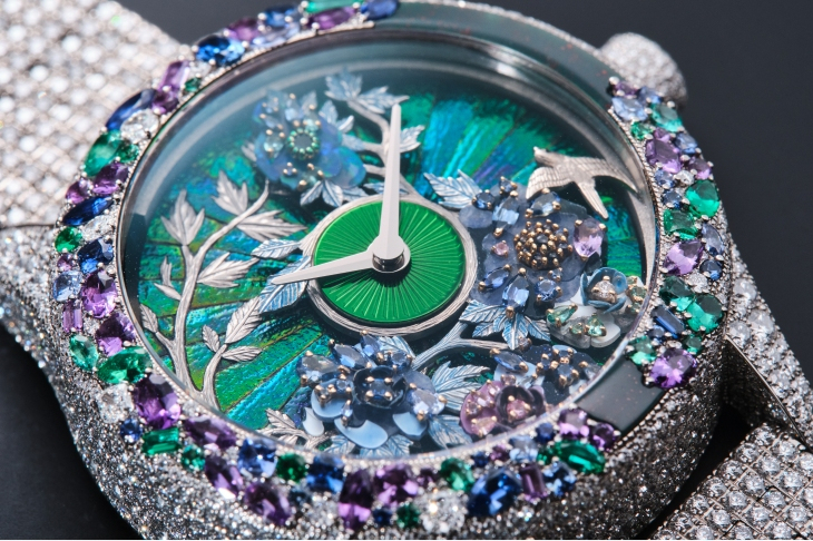 DIOR - GRAND BAL - CD153B7X1787 - 巴黎花園，在腕間靈動起舞｜2026年DIOR Grand Bal與Grand Soir系列高級珠寶腕錶新作