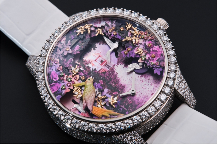 DIOR - GRAND BAL - CD153B7X1787 - 巴黎花園，在腕間靈動起舞｜2026年DIOR Grand Bal與Grand Soir系列高級珠寶腕錶新作