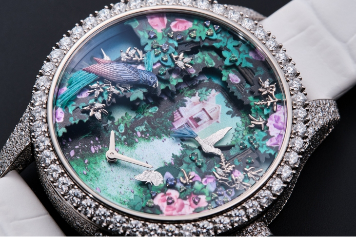 DIOR - GRAND BAL - CD153B7X1787 - 巴黎花園，在腕間靈動起舞｜2026年DIOR Grand Bal與Grand Soir系列高級珠寶腕錶新作