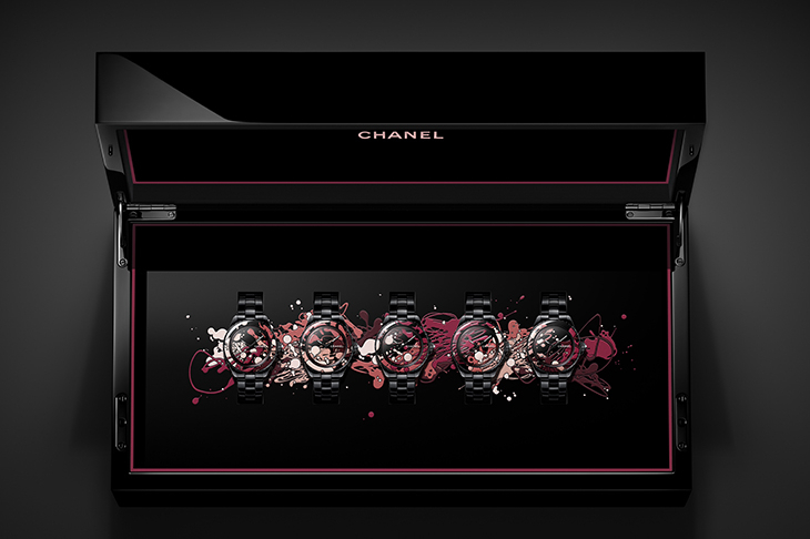 CHANEL - J12 - (J12 Dripping Art 腕錶套組) - 當彩妝語彙走進高級製錶:Celine Yap 眼中的 BLUSH 新篇章