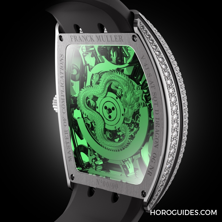 FRANCK MULLER - Curvex CX - (Cintree Curvex) - 最可愛的神話瑞獸!FRANCK MULLER隆重呈獻Cintrée Curvex和Vanguard龍年限定版