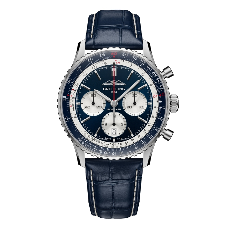 BREITLING - NAVITIMER - PB1921251B1P1 - 致敬飛行的黃金時代！BREITLING百年靈Navitimer和諧式飛機限量版與萬年曆計時新作