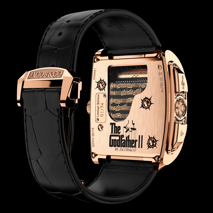 JACOB & CO. - GRAND COMPLICATION MASTERPIECES - OP200.40.AA.AB.ABALA - 首創雙旋律音樂鳴奏｜JACOB & Co.呈獻The Godfather II第二部曲