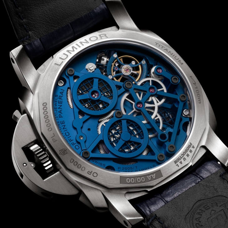 PANERAI - LUMINOR - PAM01714 - PANERAI Luminor系列首見42mm精巧尺寸!PAM01784鏤空陀飛輪同步亮相