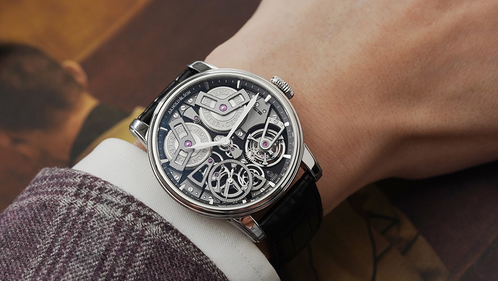 【名錶一分鐘】英倫皇室的品味 | Arnold & Son 亞諾錶36號天文台陀