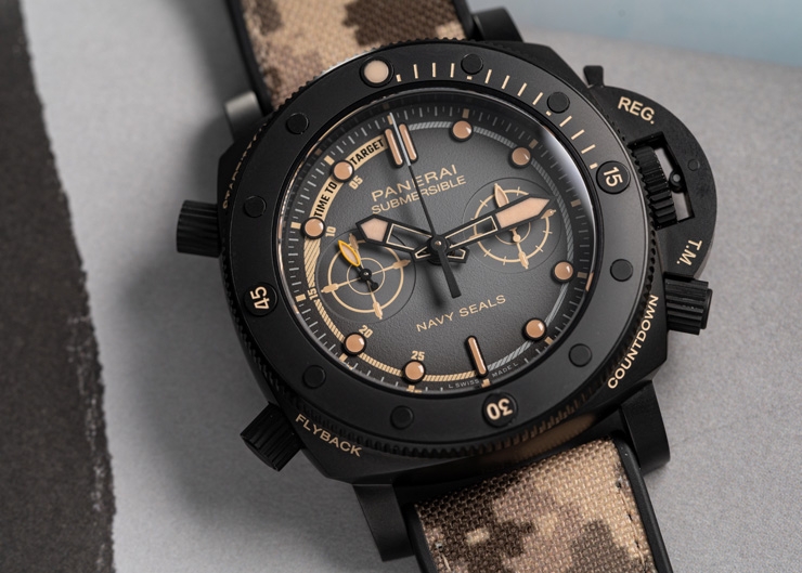 沛納海攜手海豹部隊跨出美國本土出任務|Panerai Submersible QuarantaQuattro Navy SEAL系列腕錶