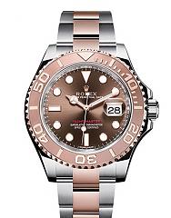 ROLEX 勞力士 YACHT-MASTER Yacht-Master 40玫瑰金與鋼腕錶