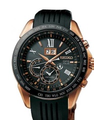 SEIKO 精工錶 ASTRON 衛星定位太陽能醒目日期顯示