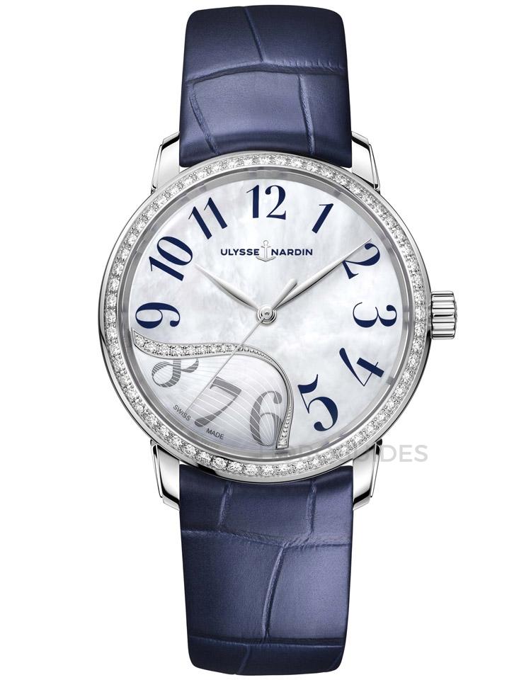 ULYSSE NARDIN 雅典 - 玉玲瓏系列 - 8153-201B/60-03